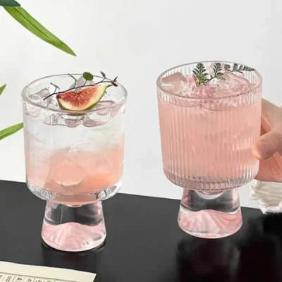 خرید و قیمت دسرخوری بستنی خوری طرحدار مدل کوه یخ دلی گلس DELI GLASS