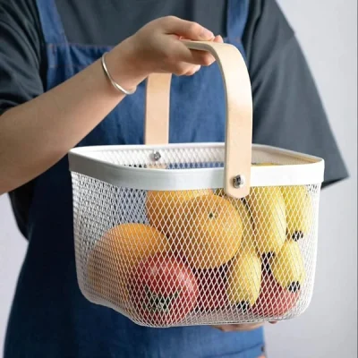 خرید و قیمت سبد فلزی همه کاره مربع طرح ایکیا IKEA