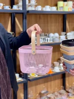 خرید و قیمت سبد فلزی همه کاره مربع طرح ایکیا IKEA