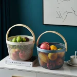 خرید و قیمت سبد فلزی همه کاره گرد طرح ایکیا IKEA