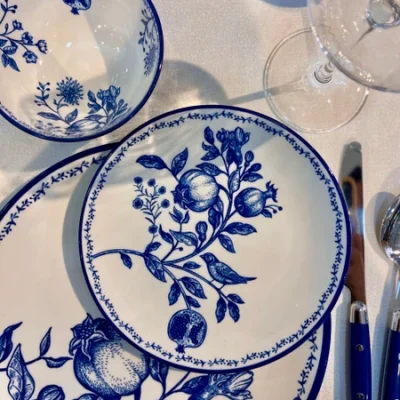 خرید و قیمت سرویس غذاخوری شش نفره طرح انار گوپان GUPAN