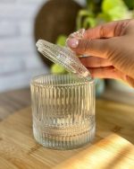 خرید و قیمت قندان و نقل خوری شیاردار دلی گلس DELI GLASS