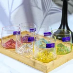 قیمت و خرید نیم لیوان کوه یخ رنگی دلی گلس DELI GLASS