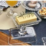 خرید و قیمت کره خوری بلور قلبی درب دار وارداتی